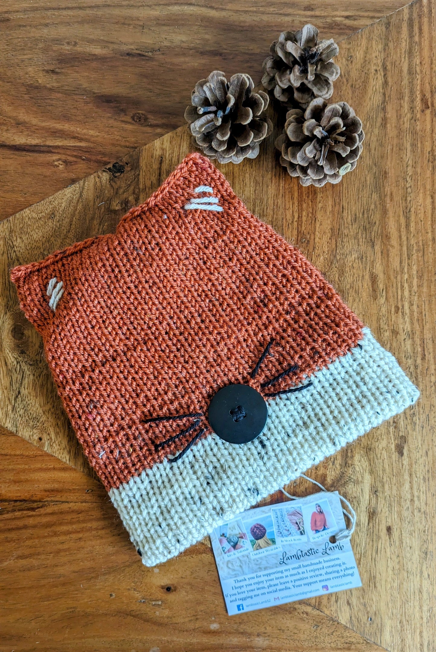 Kids ~ Fox on the Run Knitted Hat